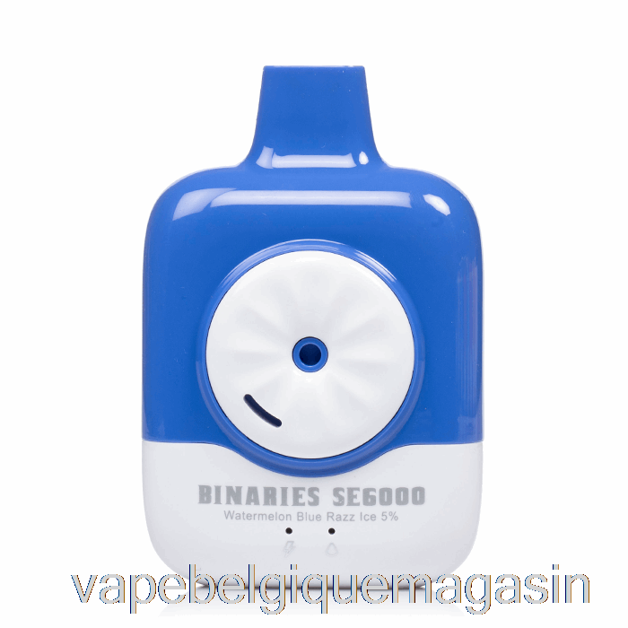 Vape Shop Bruxelles Horizon Binaires Se6000 Pastèque Jetable Bleu Razz Ice